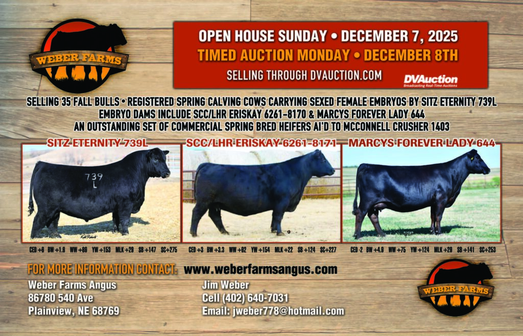 Weber Farms Angus 25 Flyer Page 1 Image 0001